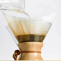 photo Chemex - 6 Cup Coffee Maker for American Coffee in Glass with Anti-Burn Handle + 100 Filters 11
